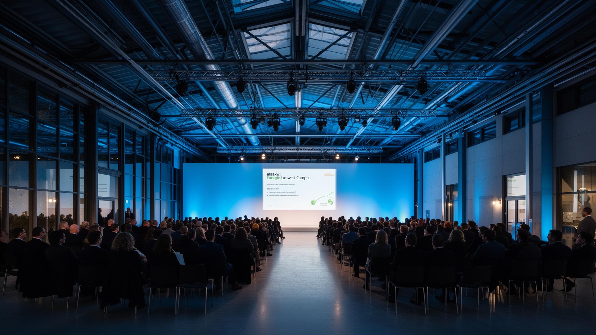 Veranstaltungshalle am Maakwi Energie Umwelt Campus
